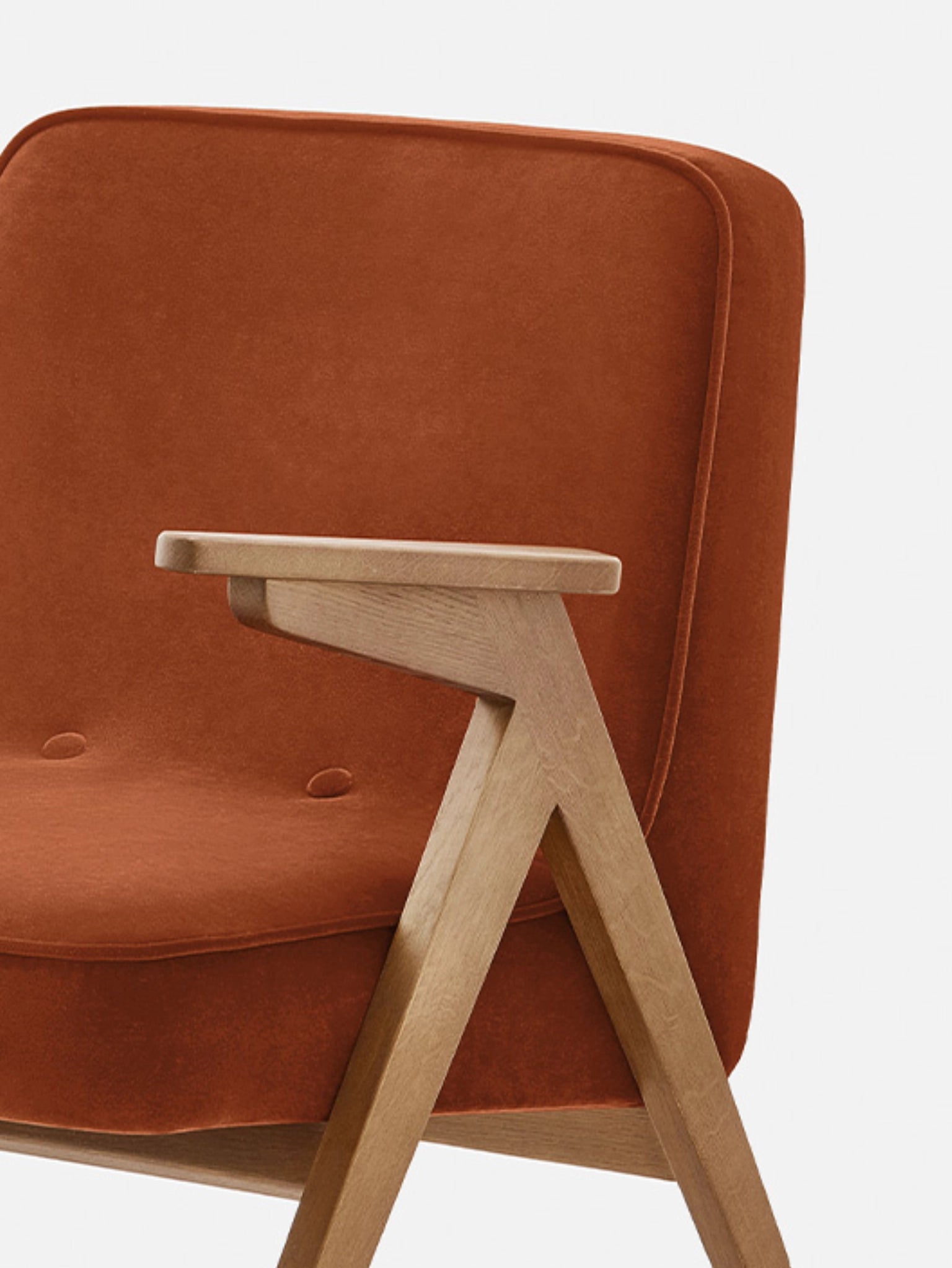 Fotel Bunny tkaninie Velvet Sierra