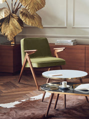 Fotel Bunny tkaninie Velvet Sierra