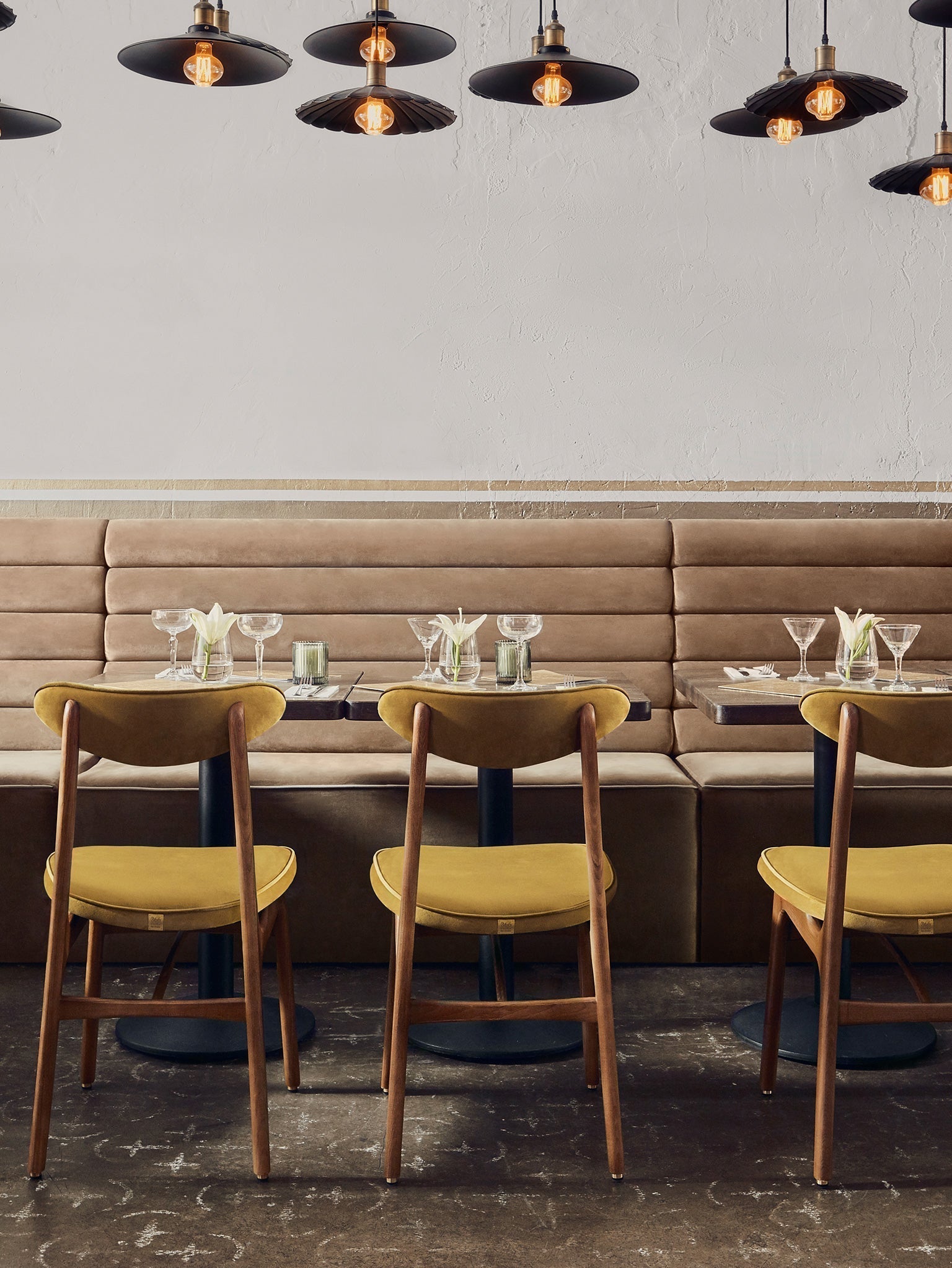 Krzesło 200-190 w tkaninie Velvet Turtle