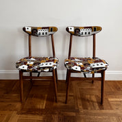 Outlet: Krzesło 200-190 w tkaninie Casamance Amorgos Ficelle