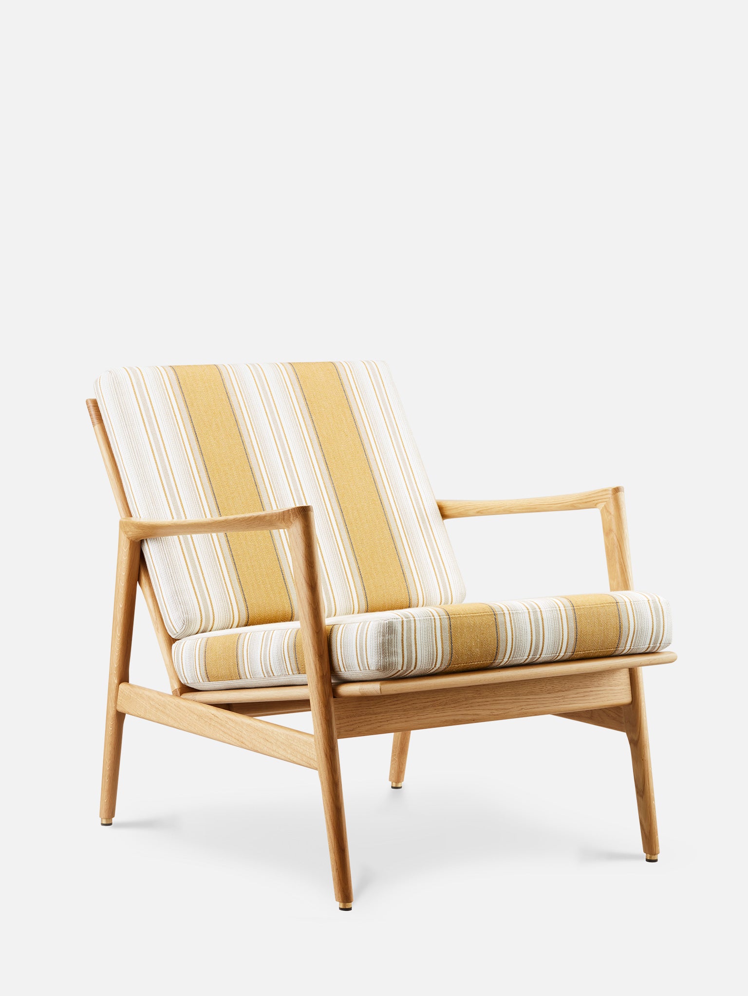 FOTEL STEFAN – w tkaninie Aveiro Ocre Casamance