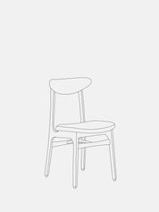 Outlet: Krzesło 200-190 w tkaninie Casamance Amorgos Ficelle