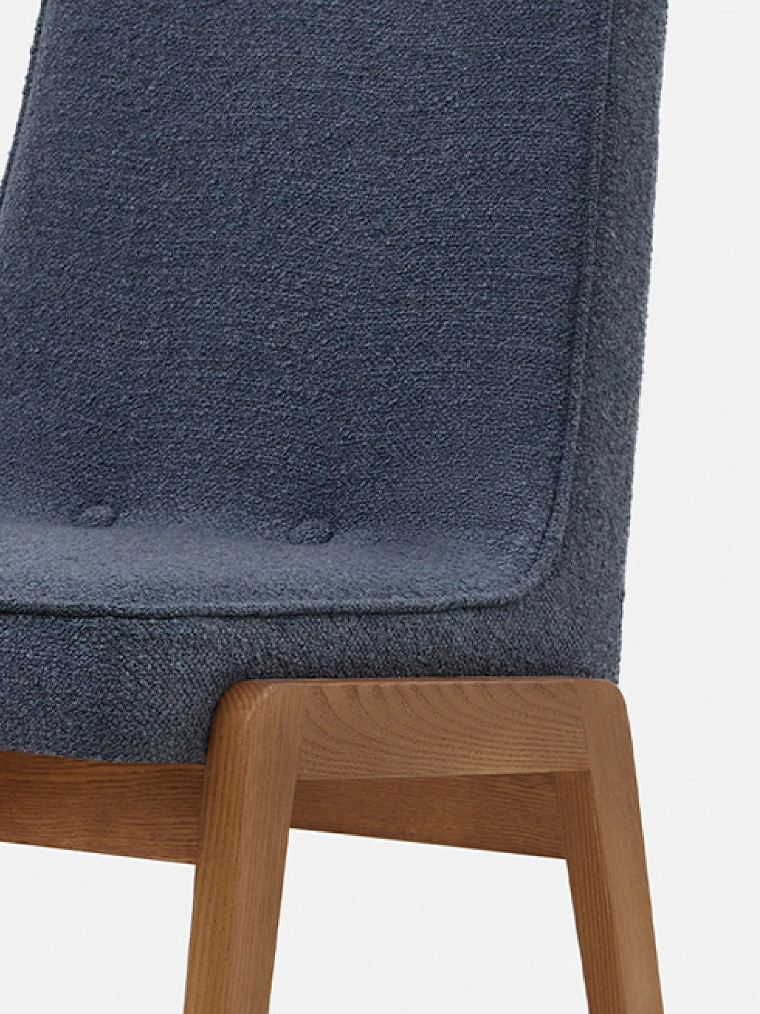 Krzesło 200-125 VAR w tkaninie Boucle Denim