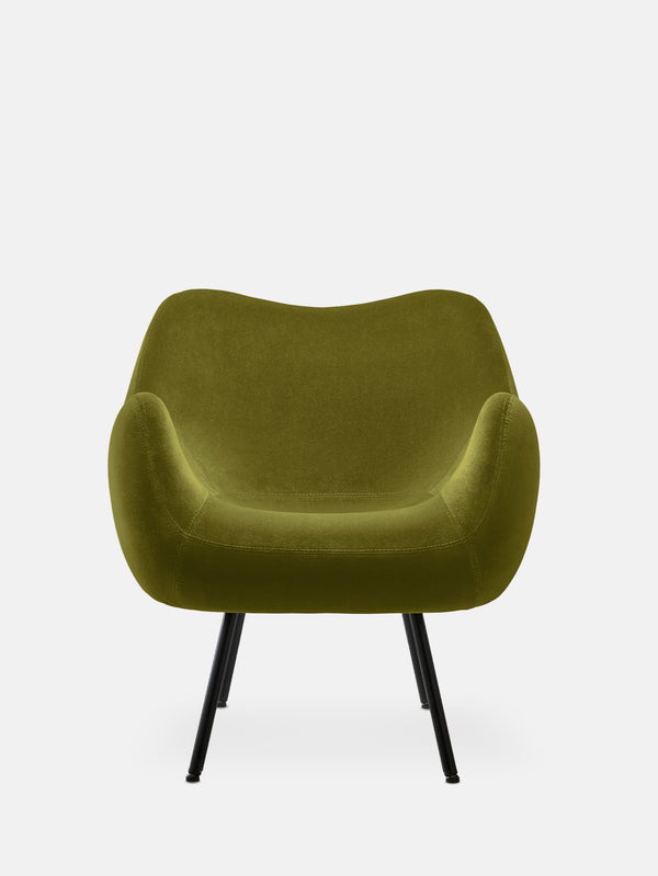 FOTEL RM58 SOFT – zielony w tkaninie Velvet Olive