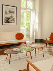 Outlet: Stolik Fox Marmurowy Pastylka