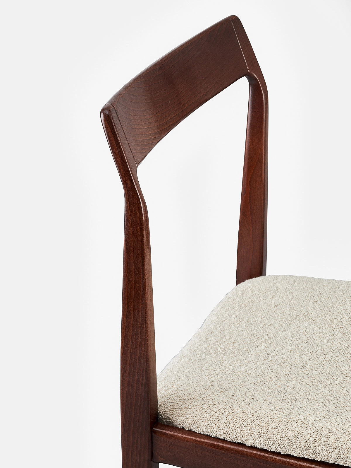 Krzesło Homa 104 w tkaninie Boucle Creme